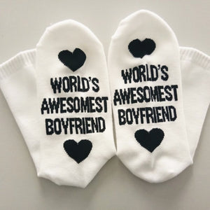 Birthday Gift for Boyfriend Cotton Socks Ankle Small Love Gift Anniversary Girlfriend Present Party Wedding Valentines Day Favor - Larry's Anything Goes