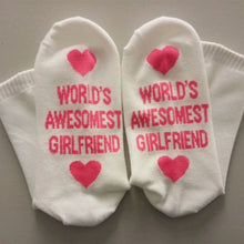 Load image into Gallery viewer, Birthday Gift for Boyfriend Cotton Socks Ankle Small Love Gift Anniversary Girlfriend Present Party Wedding Valentines Day Favor - Larry&#39;s Anything Goes