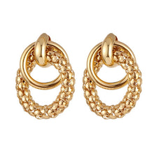 Load image into Gallery viewer, FNIO Fashion Vintage Earrings For Women Big Geometric Statement Gold Metal Drop Earrings 2020 Trendy Earings Jewelry Accessories - Larry's Anything Goes
