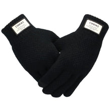 Load image into Gallery viewer, Winter Men Knitted Gloves Touch Screen High Quality Male Mitten Thicken Warm Wool Cashmere Solid Men Business Gloves Autumn - Larry&#39;s Anything Goes