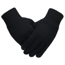 Load image into Gallery viewer, Winter Men Knitted Gloves Touch Screen High Quality Male Mitten Thicken Warm Wool Cashmere Solid Men Business Gloves Autumn - Larry&#39;s Anything Goes