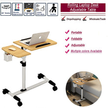 Load image into Gallery viewer, Foldable Computer Table Adjustable Portable Laptop Desk Rotate Bed Table Can be Lifted Standing Desk Wholesale - Larry&#39;s Anything Goes