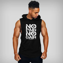 Load image into Gallery viewer, Brand Gyms Clothing Mens Bodybuilding Hooded Tank Top Cotton Sleeveless Vest Sweatshirt Fitness Workout Sportswear Tops Male - Larry&#39;s Anything Goes