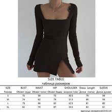 Load image into Gallery viewer, Sweetown Black Knitted Ribbed Midi Dresses For Women V Neck Elegant Korean Clothes Long Sleeve Ruffles Bodycon Dresses Autumn - Larry&#39;s Anything Goes