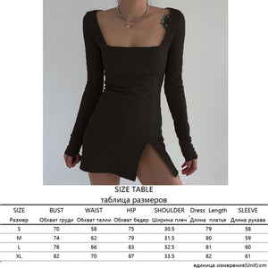 Sweetown Black Knitted Ribbed Midi Dresses For Women V Neck Elegant Korean Clothes Long Sleeve Ruffles Bodycon Dresses Autumn - Larry's Anything Goes