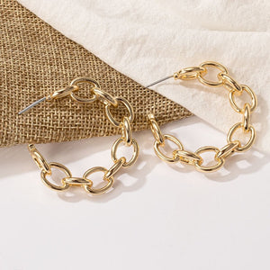 New Fashion Gold Color Metal Drop Earrings Stainless Steel Simple Knot Twist Earrings For Women Statement Jewelry 2020 Pendiente - Larry's Anything Goes