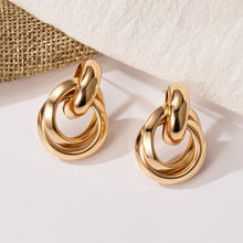 Load image into Gallery viewer, New Fashion Gold Color Metal Drop Earrings Stainless Steel Simple Knot Twist Earrings For Women Statement Jewelry 2020 Pendiente - Larry&#39;s Anything Goes