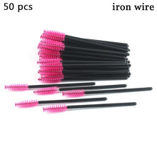 Load image into Gallery viewer, Eyelash Extension Disposable Eyebrow brush Mascara Wand Applicator Spoolers Eye Lashes Cosmetic Brushes Set makeup tools - Larry&#39;s Anything Goes