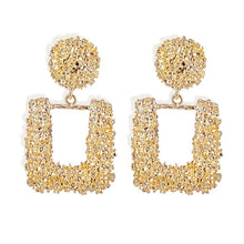 Load image into Gallery viewer, FNIO Fashion Vintage Earrings For Women Big Geometric Statement Gold Metal Drop Earrings 2020 Trendy Earings Jewelry Accessories - Larry's Anything Goes