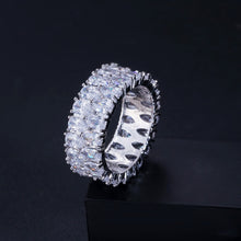 Load image into Gallery viewer, Luxury 925 Sterling Silver Wedding Band Eternity Ring For Women Big Gift For Ladies Love Wholesale Lots Bulk Jewelry R4577 - Larry&#39;s Anything Goes