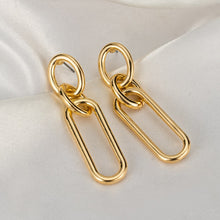 Load image into Gallery viewer, New Fashion Gold Color Metal Drop Earrings Stainless Steel Simple Knot Twist Earrings For Women Statement Jewelry 2020 Pendiente - Larry&#39;s Anything Goes