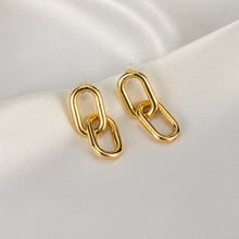 Load image into Gallery viewer, New Fashion Gold Color Metal Drop Earrings Stainless Steel Simple Knot Twist Earrings For Women Statement Jewelry 2020 Pendiente - Larry&#39;s Anything Goes