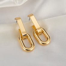 Load image into Gallery viewer, New Fashion Gold Color Metal Drop Earrings Stainless Steel Simple Knot Twist Earrings For Women Statement Jewelry 2020 Pendiente - Larry&#39;s Anything Goes