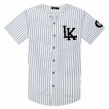 Load image into Gallery viewer, New 07 baseball uniform T-shirt fashion hip hop baseball T shirt jersey men&#39;s clothing women&#39;s clothes tyga final king costume - Larry&#39;s Anything Goes