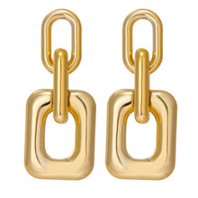 Load image into Gallery viewer, FNIO Fashion Vintage Earrings For Women Big Geometric Statement Gold Metal Drop Earrings 2020 Trendy Earings Jewelry Accessories - Larry's Anything Goes