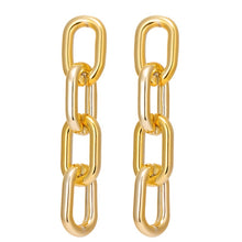 Load image into Gallery viewer, FNIO Fashion Vintage Earrings For Women Big Geometric Statement Gold Metal Drop Earrings 2020 Trendy Earings Jewelry Accessories - Larry's Anything Goes