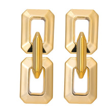 Load image into Gallery viewer, FNIO Fashion Vintage Earrings For Women Big Geometric Statement Gold Metal Drop Earrings 2020 Trendy Earings Jewelry Accessories - Larry's Anything Goes