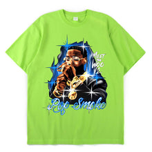 Load image into Gallery viewer, 2021 New Pop Smoke Fashion T Shirt Hip Hop Streetwear Male T-Shirt Men Rapper The Woo King Casual Tops 100% Cotton Tee Shirt - Larry&#39;s Anything Goes