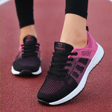 Load image into Gallery viewer, Sneakers Women Shoes Flats Casual Ladies Shoe Woman Lace-Up Mesh Light Breathable Female zapatillas de deporte para mujer - Larry&#39;s Anything Goes