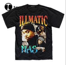 Load image into Gallery viewer, Rare!! Nas Illmatic Rapper Hip Hop Unisex Men&#39;S| T-Shirt S-3Xl - Larry&#39;s Anything Goes