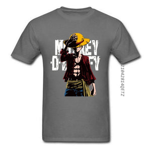 Cute Unicorn One Piece Luffy T Shirt Casual Tshirt Homme O Neck Streetwear Man T-Shirt Boys Clothes Anime Top Tees - Larry's Anything Goes