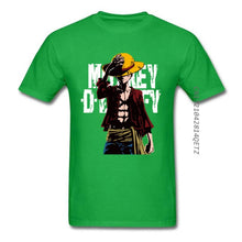 Load image into Gallery viewer, Cute Unicorn One Piece Luffy T Shirt Casual Tshirt Homme O Neck Streetwear Man T-Shirt Boys Clothes Anime Top Tees - Larry&#39;s Anything Goes