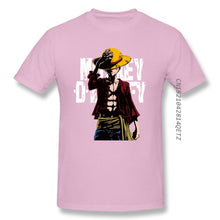 Load image into Gallery viewer, Cute Unicorn One Piece Luffy T Shirt Casual Tshirt Homme O Neck Streetwear Man T-Shirt Boys Clothes Anime Top Tees - Larry&#39;s Anything Goes