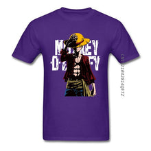 Load image into Gallery viewer, Cute Unicorn One Piece Luffy T Shirt Casual Tshirt Homme O Neck Streetwear Man T-Shirt Boys Clothes Anime Top Tees - Larry&#39;s Anything Goes