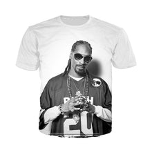 Load image into Gallery viewer, 3D Print Men Women Streetwear Hip Hop Short Sleeve Snoop Dogg T-shirts Casual Harajuku Pullover Funny Rapper Tees Tops - Larry&#39;s Anything Goes