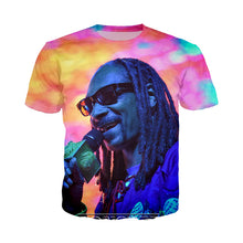 Load image into Gallery viewer, 3D Print Men Women Streetwear Hip Hop Short Sleeve Snoop Dogg T-shirts Casual Harajuku Pullover Funny Rapper Tees Tops - Larry&#39;s Anything Goes