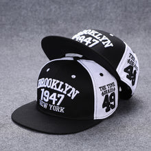 Load image into Gallery viewer, Flat Hat Along Male Han Edition Hip-hop Cap Wet Summer Joker Fashion Popular Logo Baseball Cap Leisure Female Flat Brim Cap - Larry&#39;s Anything Goes