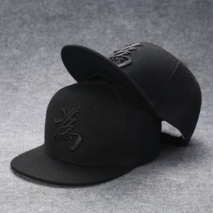 Flat Hat Along Male Han Edition Hip-hop Cap Wet Summer Joker Fashion Popular Logo Baseball Cap Leisure Female Flat Brim Cap - Larry's Anything Goes