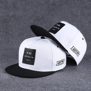 Flat Hat Along Male Han Edition Hip-hop Cap Wet Summer Joker Fashion Popular Logo Baseball Cap Leisure Female Flat Brim Cap - Larry's Anything Goes