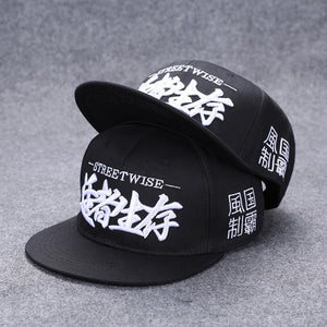 Flat Hat Along Male Han Edition Hip-hop Cap Wet Summer Joker Fashion Popular Logo Baseball Cap Leisure Female Flat Brim Cap - Larry's Anything Goes