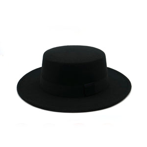 Winter Autumn Imitation Woolen Women Men Ladies Fedoras Top Jazz European American Round Caps Bowler Hats Feminino Gorra - Larry's Anything Goes