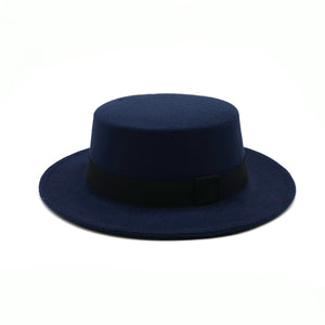 Winter Autumn Imitation Woolen Women Men Ladies Fedoras Top Jazz European American Round Caps Bowler Hats Feminino Gorra - Larry's Anything Goes