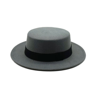 Winter Autumn Imitation Woolen Women Men Ladies Fedoras Top Jazz European American Round Caps Bowler Hats Feminino Gorra - Larry's Anything Goes