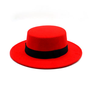 Winter Autumn Imitation Woolen Women Men Ladies Fedoras Top Jazz European American Round Caps Bowler Hats Feminino Gorra - Larry's Anything Goes