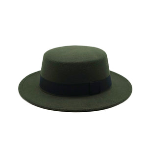 Winter Autumn Imitation Woolen Women Men Ladies Fedoras Top Jazz European American Round Caps Bowler Hats Feminino Gorra - Larry's Anything Goes