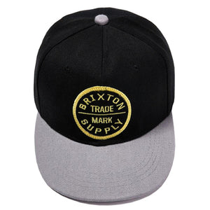 Flat Hat Along Male Han Edition Hip-hop Cap Wet Summer Joker Fashion Popular Logo Baseball Cap Leisure Female Flat Brim Cap - Larry's Anything Goes