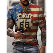 Load image into Gallery viewer, New 2022 Summer Man Fashion T shirt Harajuku Men&#39;s 3D Printing Casual Sports T-shirt O-neck Casual Short Sleeve Tops Men Clothes - Larry&#39;s Anything Goes