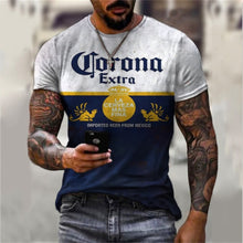 Load image into Gallery viewer, New 2022 Summer Man Fashion T shirt Harajuku Men&#39;s 3D Printing Casual Sports T-shirt O-neck Casual Short Sleeve Tops Men Clothes - Larry&#39;s Anything Goes