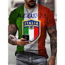 Load image into Gallery viewer, New 2022 Summer Man Fashion T shirt Harajuku Men&#39;s 3D Printing Casual Sports T-shirt O-neck Casual Short Sleeve Tops Men Clothes - Larry&#39;s Anything Goes