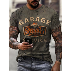 New 2022 Summer Man Fashion T shirt Harajuku Men&#39;s 3D Printing Casual Sports T-shirt O-neck Casual Short Sleeve Tops Men Clothes - Larry's Anything Goes