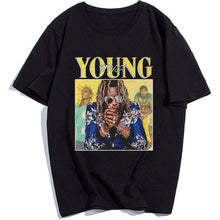 Load image into Gallery viewer, Young Thug Rapper Funny Print Men T-Shirt Top Graphic Simple Style Tshirt Hip hop T Shirts Harajuku Clothing Summer streetwear - Larry&#39;s Anything Goes