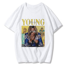 Load image into Gallery viewer, Young Thug Rapper Funny Print Men T-Shirt Top Graphic Simple Style Tshirt Hip hop T Shirts Harajuku Clothing Summer streetwear - Larry&#39;s Anything Goes