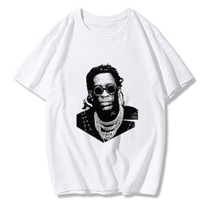 Young Thug Rapper Funny Print Men T-Shirt Top Graphic Simple Style Tshirt Hip hop T Shirts Harajuku Clothing Summer streetwear - Larry's Anything Goes