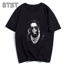 Load image into Gallery viewer, Young Thug Rapper Funny Print Men T-Shirt Top Graphic Simple Style Tshirt Hip hop T Shirts Harajuku Clothing Summer streetwear - Larry&#39;s Anything Goes