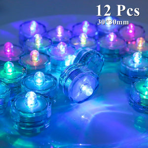 6/24Pcs Flameless LED Candles Tea Light Creative Lamp Battery Powered Home Wedding Birthday Party Decoration Lighting Dropship - Larry's Anything Goes