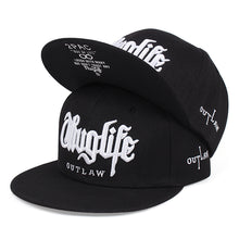 Load image into Gallery viewer, 2022 Fashion Fastball CAP Thuglife Embroidery Hiphop Baseball Cap Snapback Hat Adult Outdoor Casual Sun Casual Bone Dropshipping - Larry&#39;s Anything Goes